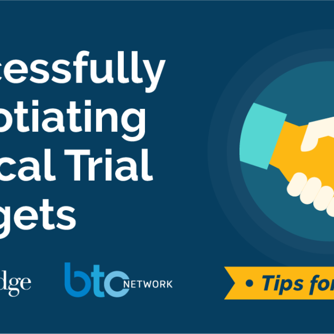 Infographic: Successfully Negotiating Clinical Trial Budgets